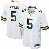 Nike Men & Women & Youth Packers #5 Hornung White Team Color Game Jersey,baseball caps,new era cap wholesale,wholesale hats